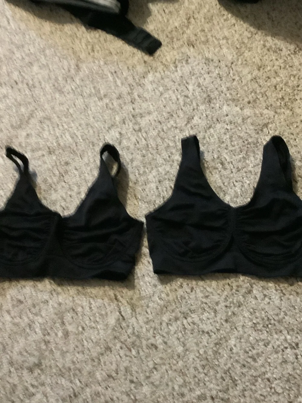 Rhonda Shear Black Wireless Comfort Bras - Twin Pack‎